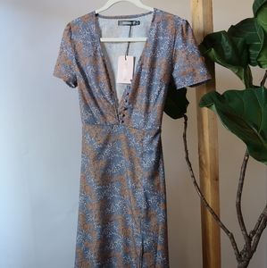 Missguided floral summer dress